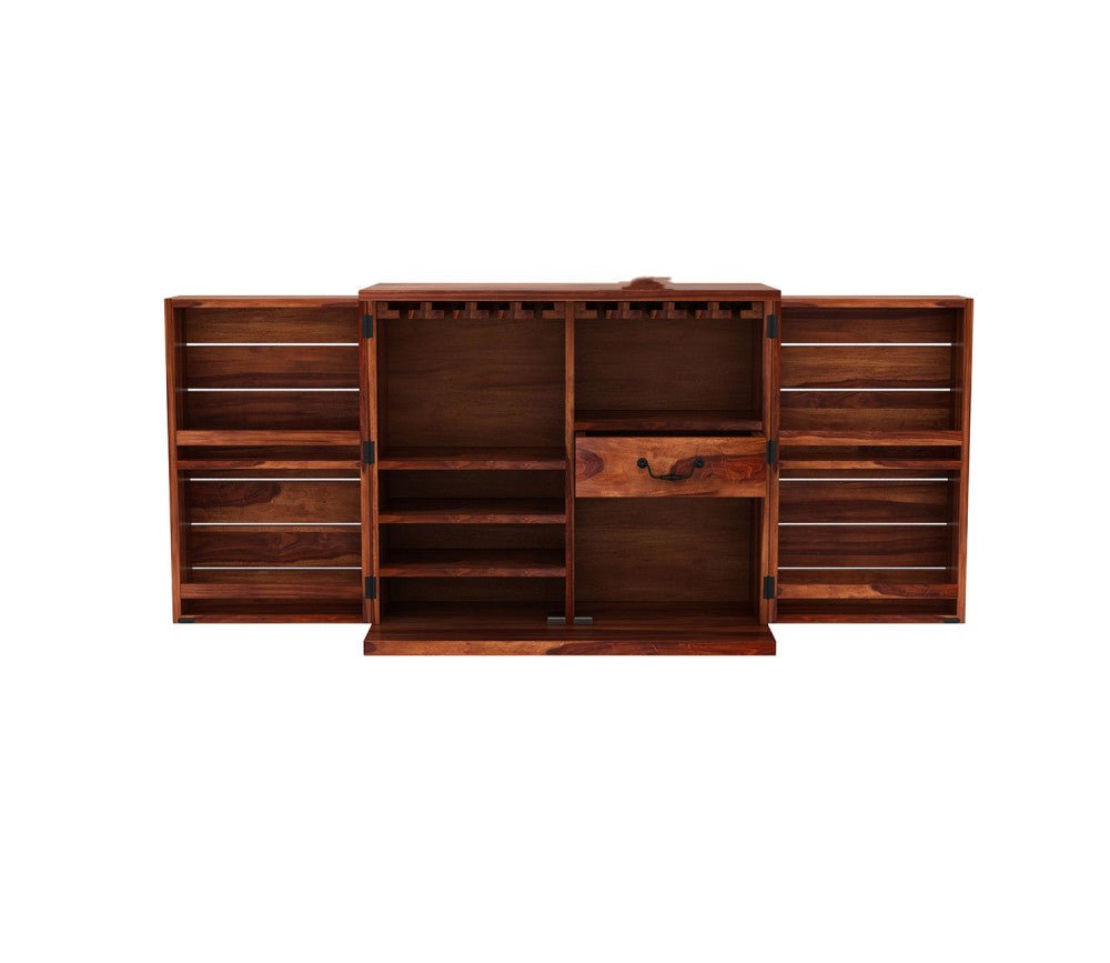 Odejia Furniture Bar Cabinet Dimensions (Cm): L 86.4 x W 40.6 x H 76.2 - ODEJIA Bar Cabinet