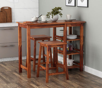 Odejia Furniture Bar Set Table & Two Stools for Modern Living - ODEJIABar Chair